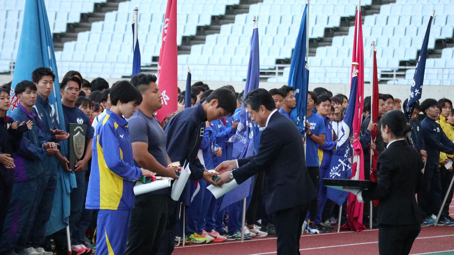関西学生陸上競技選手権大会 表彰式
